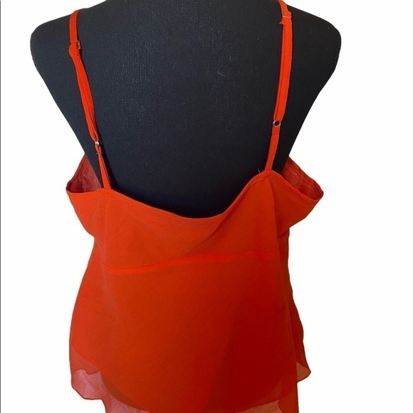 New York & company orange beaded tank. Size 14 - Picture 5 of 10